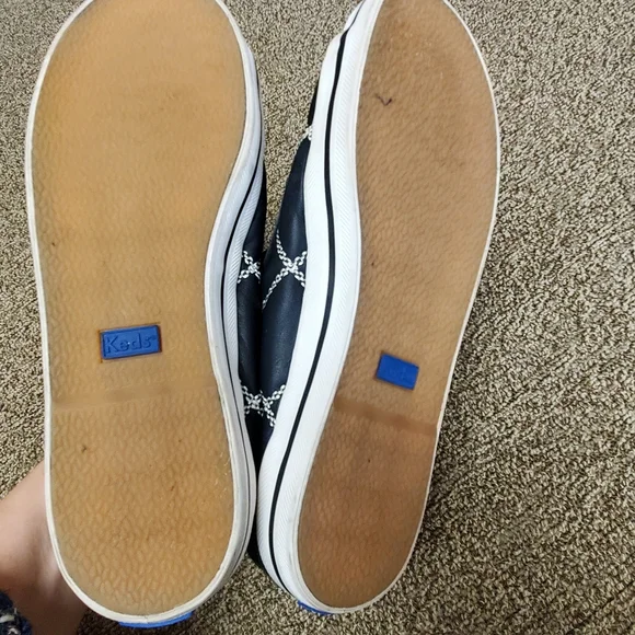 Lot of 2 Kate Spade for Keds quilted lace up sneakers size 8 US - Picture 6 of 8